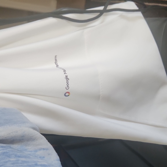 Google Marketing Program White Drawstring Backpack - Picture 3 of 4